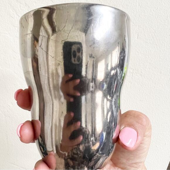 Starbucks Pewter Finish Mug Wave Bottom - Picture 2 of 8